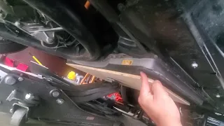 Smart car HV battery colling system removal