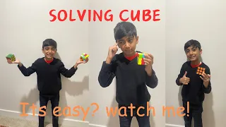 Rubik's Cube Solved! Difficult? Or Easy? Let’s Try It!