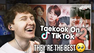 THEY'RE THE BEST! (BTS Taekook TikTok Compilation #2 | Reaction)