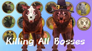 Killing All Bosses in Wildcraft || Wild World only || W/ Mysterious Floppa