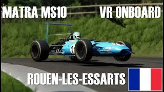 Matra MS10 VR Onboard at Rouen-Les-Essarts | Assetto Corsa Gameplay