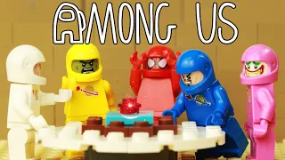 Lego AMONG US Animation Superhero With Among Us Character