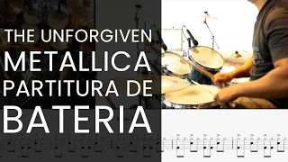 THE UNFORGIVEN 🙇‍♂️ PARTITURA BATERIA