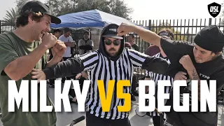 GAME OF BIKE - BRANDON BEGIN VS MIKEY "MILKY" ANDREW - USL CAGE MATCH