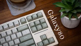 Feker Galaxy80 Keyboard: Deep Thock Sound Test & Incredible Value!