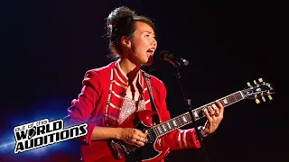 Incredible WOMEN playing ELECTRIC GUITARS on The Voice