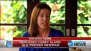 Mercedes Corby lashes out