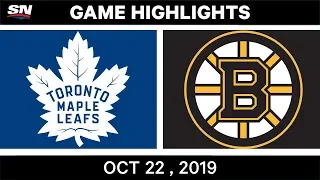 NHL Highlights | Maple Leafs vs Bruins – Oct 22, 2019