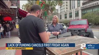 First Friday in St. Pete cancelled this weekend over lack of funding