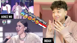 Agnez Mo - Indah | Konser Raya 29 Tahun Indosiar Luar Biasa Malam Puncak | REACTION