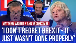 Four minutes of Ann Widdecombe and Matthew Wright going at each other about Brexit | LBC