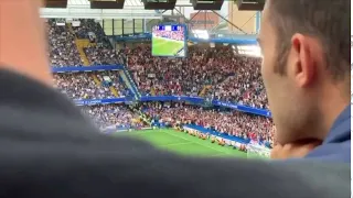 Sheffield United Fans From Chelsea Stand