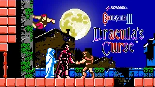 Castlevania III: Dracula's Curse / 悪魔城伝説(1989) NES - Sypha Path [TAS]