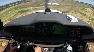 TECNAM P2010 TDI - AUTOPILOT FLOWN VISUAL APPROACH TO MINS @ YMEN