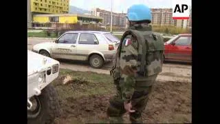 BOSNIA: 2ND FRENCH PEACE KEEPER KILLED IN SARAJEVO