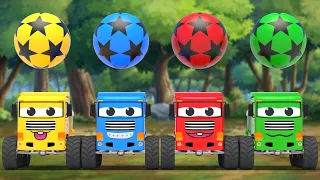 color ball truck game | Twinkle Twinkle Little Star +more Nursery Rhymes & Kids Songs | Kindergarten