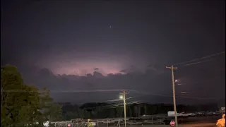 8-25-23 Tornado sirens going off in Niles, OH | 80mph severe wind gusts cause extensive tree damage