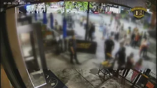 Surveillance Video |  Cleveland mass shooting wounds 9 people