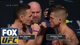 Anthony Pettis vs. Max Holloway | Weigh-In | UFC 206