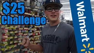 $25 Walmart Fishing Challenge!!! (You Won't Believe It!)