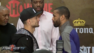 David Avanesyan vs. Lamont Peterson Final Face Off Video