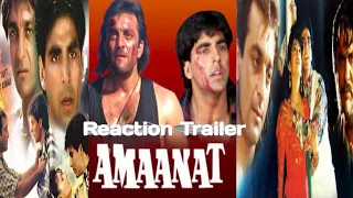 Amanat Movie Reaction Trailer Sanjay dutt Akshay Kumar Farheen Kanchan