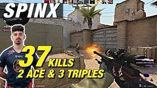 Spinx dust2 game (37 kills) 2 ACE CSGO Spinx POV