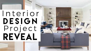 Interior Design | Living Room, Dining Room & Entryway | Rancho Santa Fe, REVEAL #1