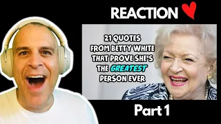 RIP BETTY WHITE.. **1ST REACTION** MY HOMAGE TO A GREAT PERSON WHO WILL LIVE ON 4EVER..FUNNY STUFF!!