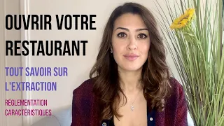 Ouvrir un restaurant :Tout savoir sur l'extraction : réglementation et caractéristiques