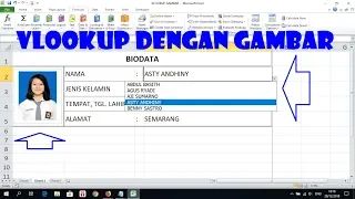 Cara Membuat Rumus VLOOKUP yang Disertai Dengan Gambar