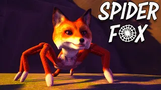 Безумный ученый скрещивает животных и насекомых SPIDER FOX Прохождение 1