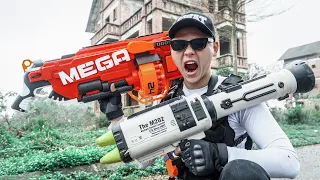 LTT Game Nerf War : Captain Warriors SEAL X Nerf Guns Fight Mr Zero Crazy Dangerous Gang Of Robbers