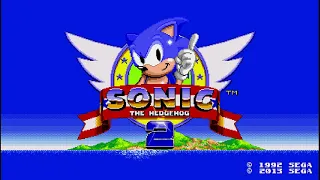 Sonic the Hedgehog 2 widescreen Longplay as Sonic