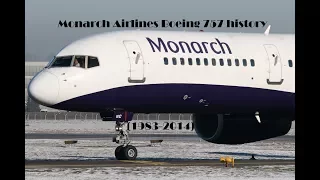 Fleet History - Monarch Airlines Boeing 757 (1983-2014)