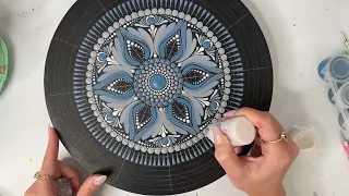 Easy Mandala Art for Beginners Dot Painting Rocks Timelapse Painted Step by Step | Thoughtful Dots