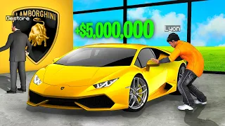 RUBO TUTTE LE LAMBORGHINI DAL CONCESSIONARIO SU GTA5!!