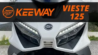 KEEWAY VIESTE 125 (2020) 🛵 Probefahrt, Walkaround, Soundcheck, 0-100 km/h (DEUTSCH/GERMAN) | VLOG131