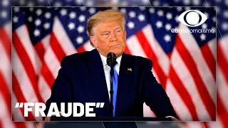 Estados Unidos: sem provas, Trump diz que eleição está sendo uma "fraude"