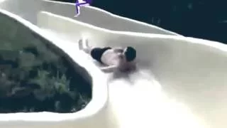 Video: Dallas man slips off waterslide and crashes (Featuring VAN BOBBI)
