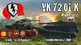 WoT Blitz VK 72.01 K - 6 Kills 6,7k Damage Replay