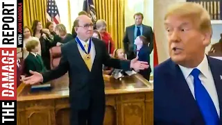 Trump Ditches Medal of Freedom Recipient Mid-Ceremony (VIDEO)