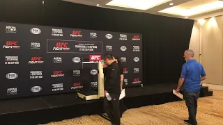 UFC Mexico City Official Weigh-Ins Live Stream