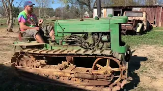 1957 John Deere 420C crawler