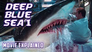 Deep Blue Sea (1999) Movie Explained in Hindi Urdu | Shark Movie