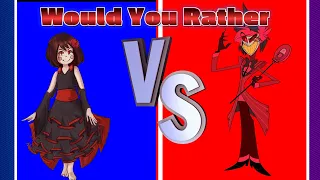 Chara & Alastor Play Would You Rather Again