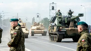 Poland's Armed Forces Day Spectacle: Warsaw's Striking Military Parade 2023