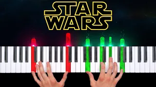 Star Wars - Across the Stars (Love Theme) - Piano Cover & Tutorial