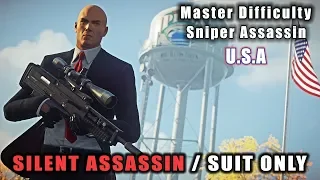 HITMAN 2 Master Difficulty Whittleton Creek - Sniper Assassin | Silent Assassin Suit Only