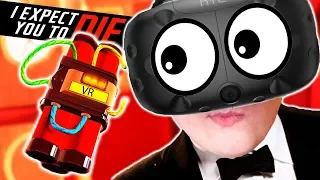 СИМУЛЯТОР СУПЕР АГЕНТА! СПАС ВЕСЬ МИР В VR (HTC Vive) I Expect You To Die